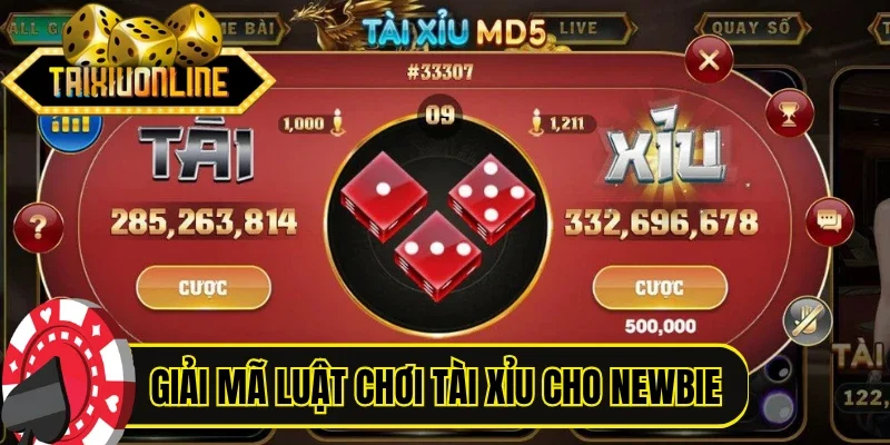 Giải mã luật chơi tài xỉu cho newbie