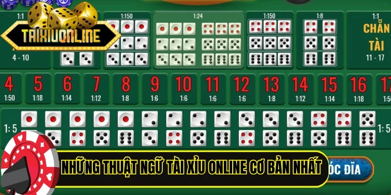 Những thuật ngữ tài xỉu online cơ bản nhất