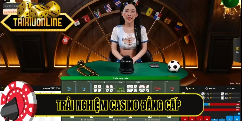 Trải nghiệm chân thực trong phòng casino đẳng cấp